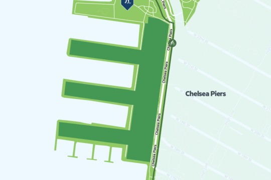 chelsea piers map
